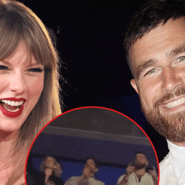 Travis Kelce Attends Taylor Swift’s ‘Eras’ Tour Show with Gigi Hadid, Bradley…