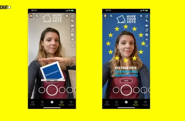Snapchat Announces Voter Awareness Initiatives Ahead of EU Elections