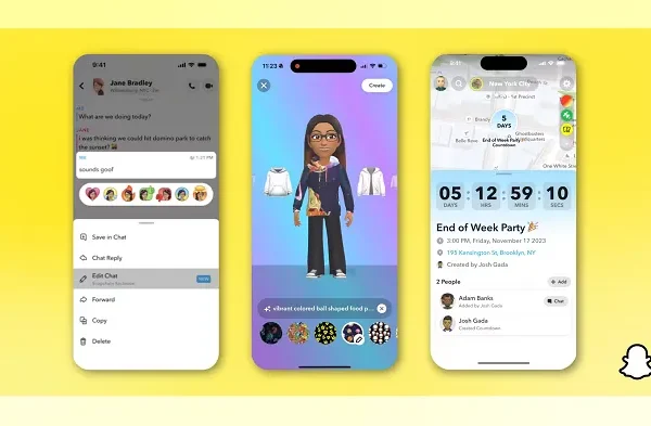 Snapchat Announces Generative AI Features, DM Editing