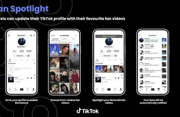 TikTok Launches ‘Fan Spotlight’ to Boost Music Promotions within the App