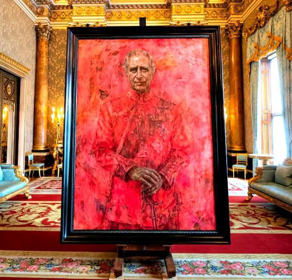IN HELL? Charles III Unveils Creepy First Oil Portrait of Him as…