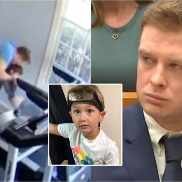 Disturbing Footage Shows Accused Killer Dad Coercing 6-Year-Old Son to Run on…