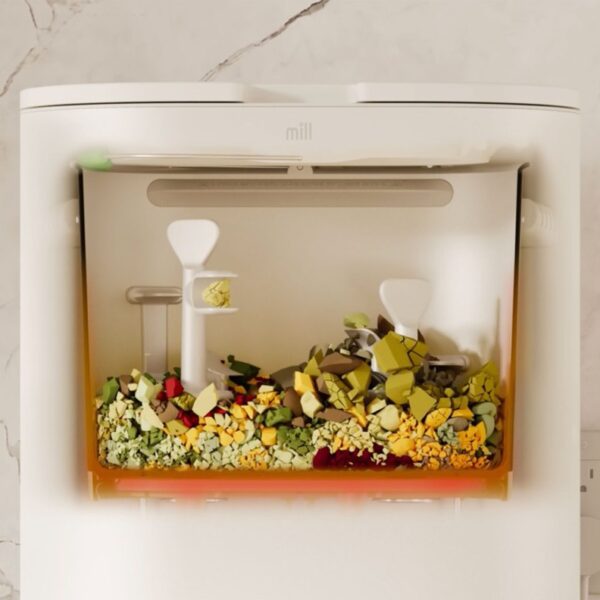 Mill’s redesigned meals waste bin actually is quicker and quieter than earlier…