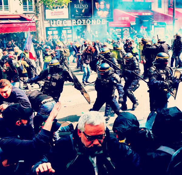 PARIS CHAOS: Marxist Demonstrators Clash With Riot Police in Violent International Workers’…