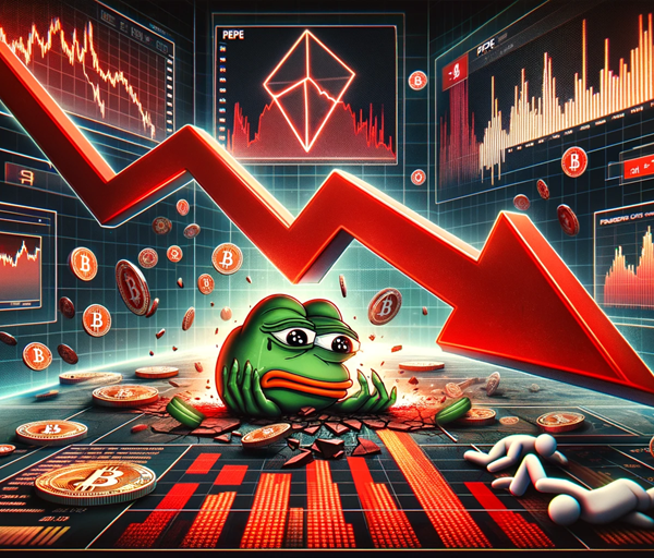 PEPE Crashes 11%, Exits Out Of Top 20 Crypto List