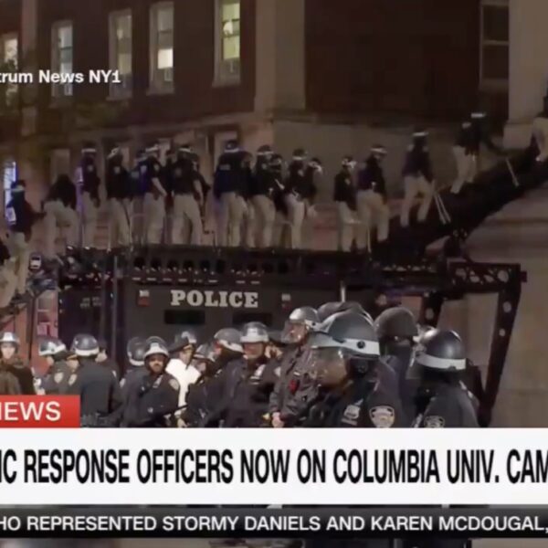 DEVELOPING: NYPD Declares Columbia College Protest a Riot — Crackdown Begins, Dozens…