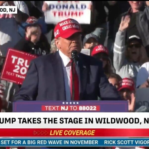 President Trump Speaks to Massive Crowd of Tens of Thousands in Wildwood,…