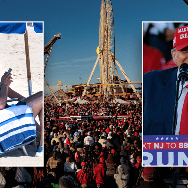 Massive Trump seashore rally in deep-blue NJ attracts stark distinction to Biden’s…