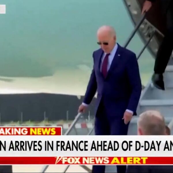 Joe Biden Lands in Paris, Immediately Calls a Lid for the Rest…