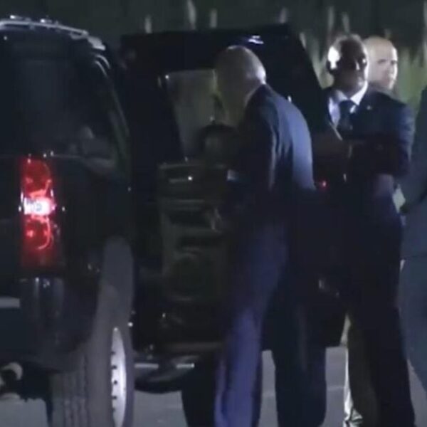 HE’S SHOT: Joe Biden Struggles Getting Into SUV After Virginia Fundraiser (VIDEO)…