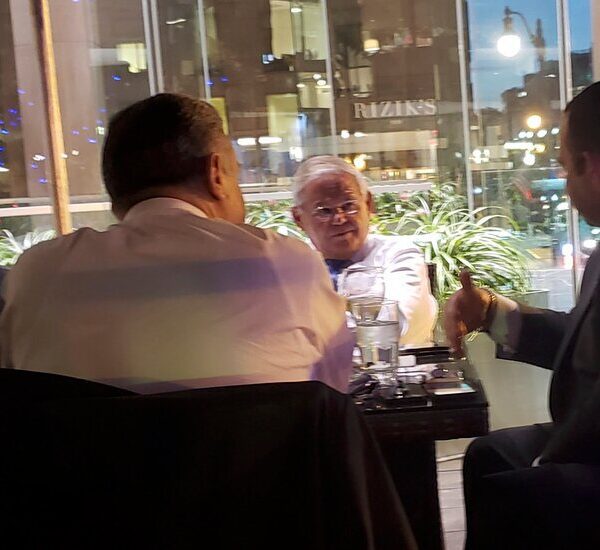 Senator Menendez Enjoyed a Steakhouse Dinner, because the F.B.I. Watched