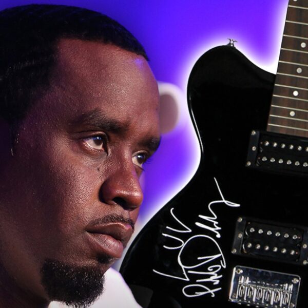Diddy’s Puff Daddy ‘Bad Boy 4 Life’ Signed Guitar Hits Auction Block