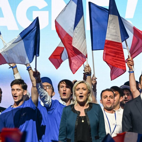 French shares tumble, danger premium rises beneath spectre of far-right