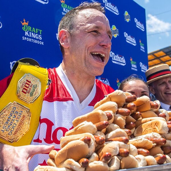 Joey Chestnut to compete in a July 4th sizzling canine consuming contest…
