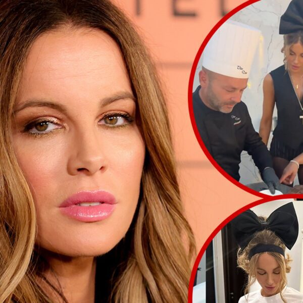 Kate Beckinsale Defends ‘Ridiculous’ Oversized Bow Look After Haters Sound Off