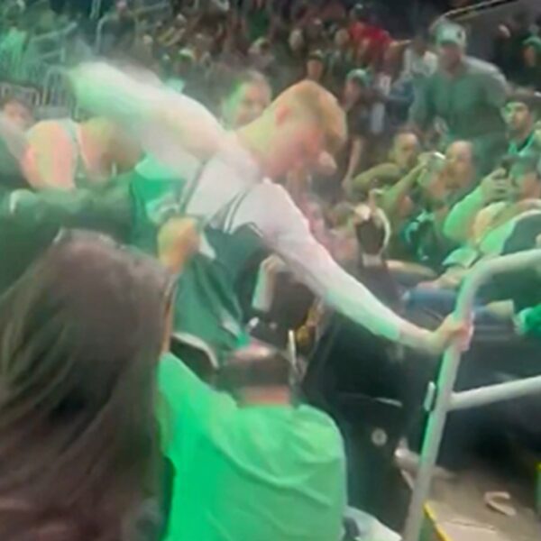 Boston Celtics Fans Get Into Brawl At NBA Finals Watch Party
