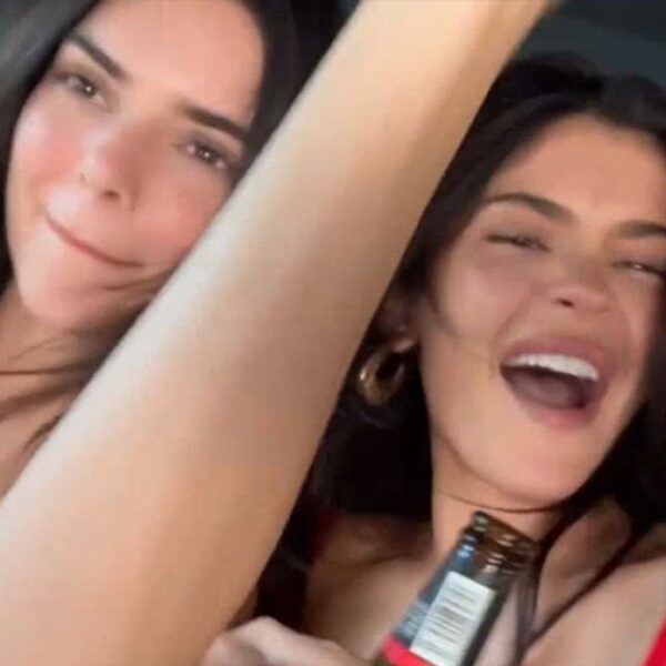 Kylie and Kendall Jenner Sing Billie Eilish, Drink Beers in Car Together