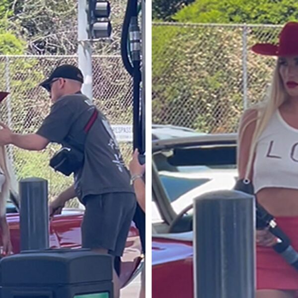 Kesha Poses in Gas Station Photo Shoot, Possibly Jabs at Katy Perry