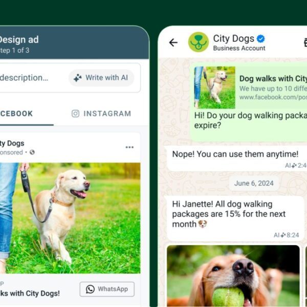 Meta provides AI-powered options to WhatsApp Business app
