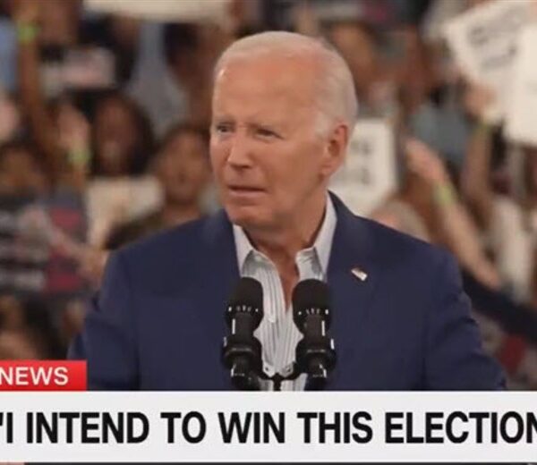 Joe Biden says he isn't going wherever