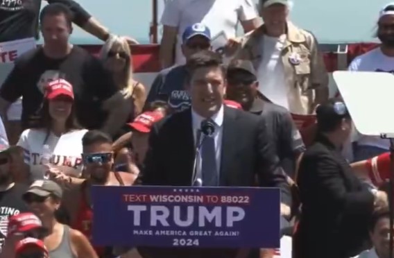 Speaker Accidentally Slams Trump At His Own Rally For Being Old