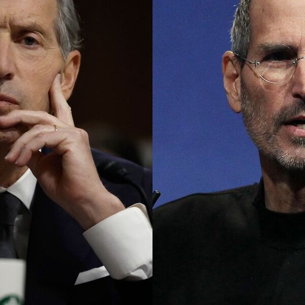 Apple’s Steve Jobs instructed Starbucks’s Howard Schultz to fireplace his management crew