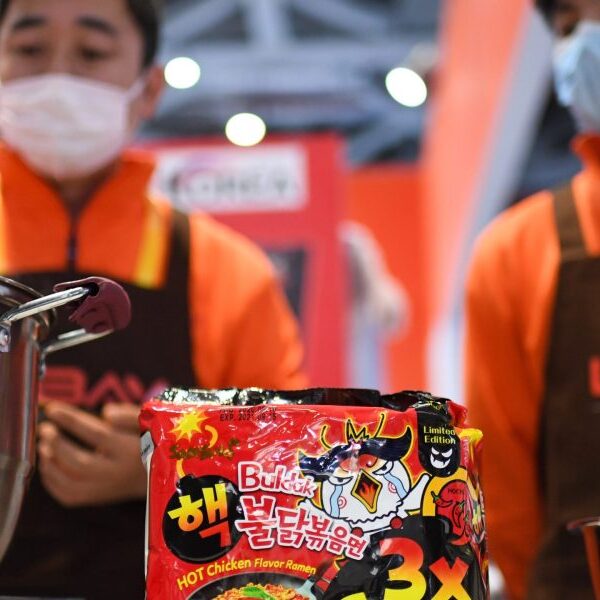 Instant noodles banned in Denmark for being too spicy