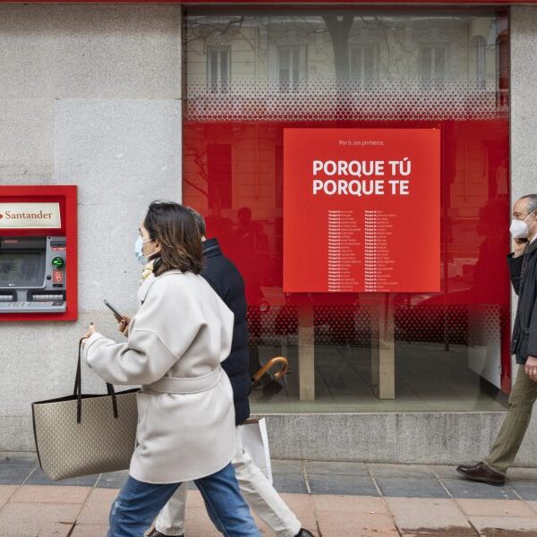 Just days after putting a take care of Apple, Santander now in…