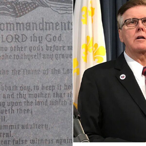 Texas Lt. Gov. pledges to show Ten Commandments in colleges