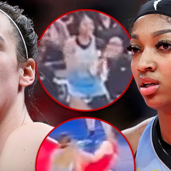 Angel Reese Applauds Cheap Shot on Caitlin Clark During Sky-Fever Game