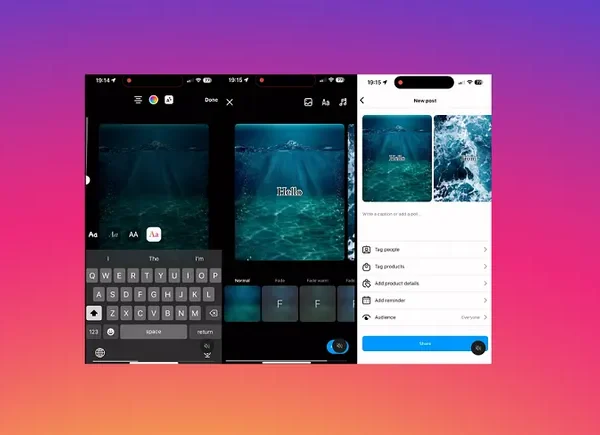 Instagram Tests Text Overlays and Image Formatting Within Carousel Posts
