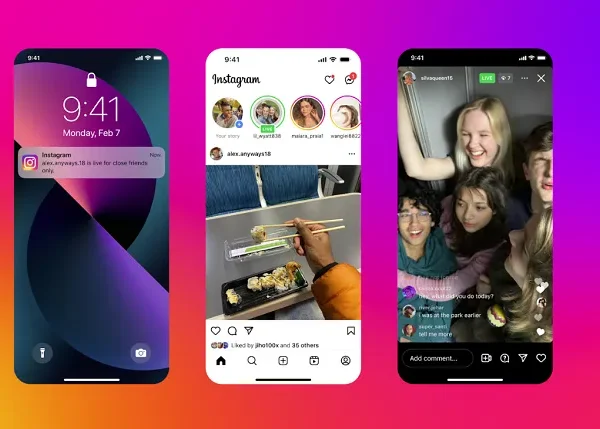 Instagram Adds Live Streams for Close Friends Only