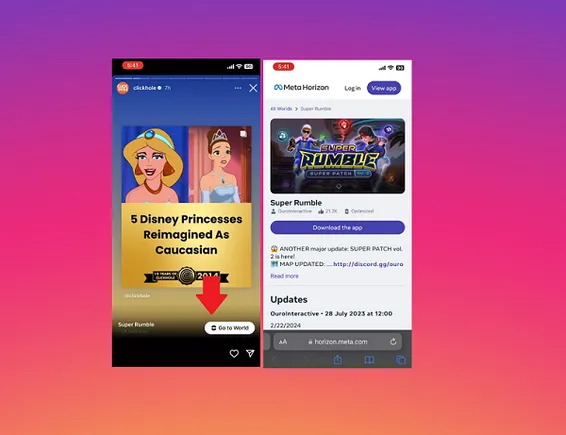 Instagram Tests New Ads Overlaid on User Stories