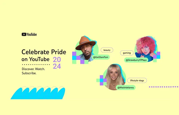 YouTube Announces Activations for Pride Month