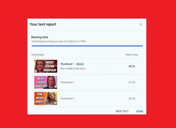 YouTube Announces Roll out Plan for Thumbnail A/B testing