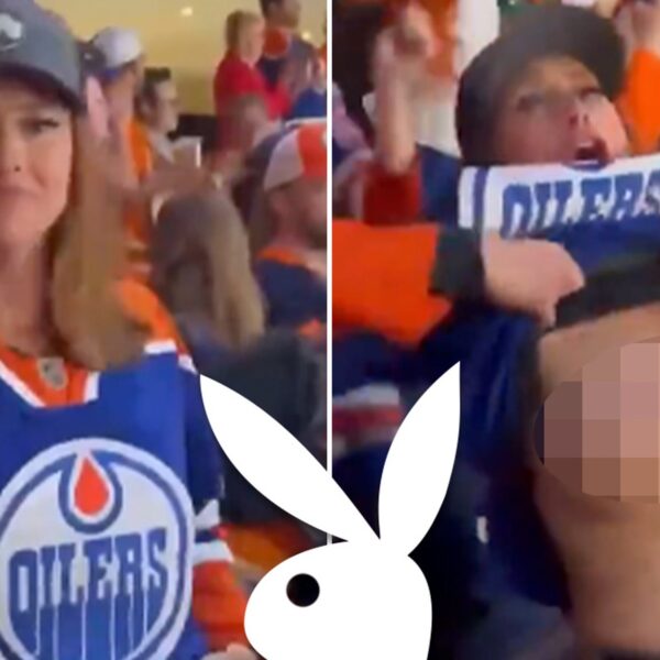 Oilers Flasher Makes Deal with Playboy After Initially Shunning Viral Fame