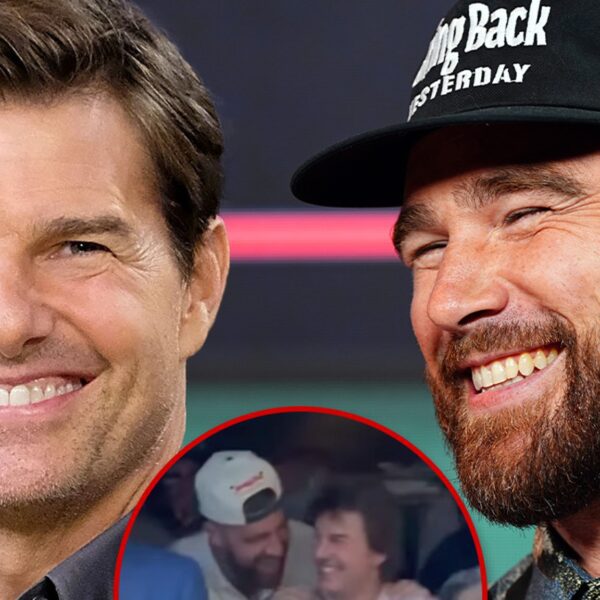 Tom Cruise Buddies Up with Travis Kelce at Taylor Swift’s London Show
