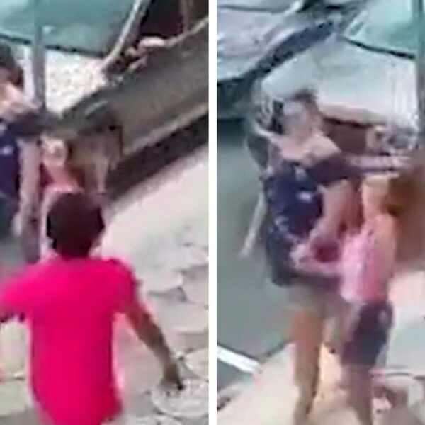 Young Girl Gets Slapped within the Face by Random Woman in Brazil,…