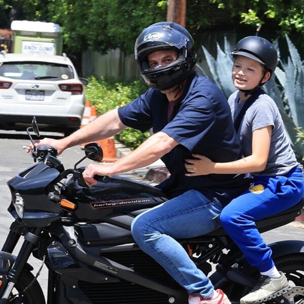 Ben Affleck Enjoys Motorcycle Ride With Son While J Lo Vacations in…