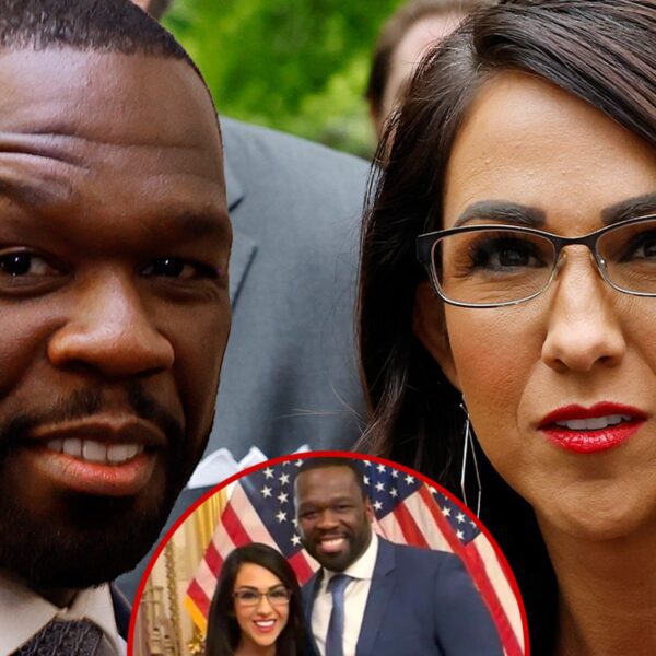 50 Cent and Rep. Lauren Boebert Pose Together on Capitol Hill, Seem…