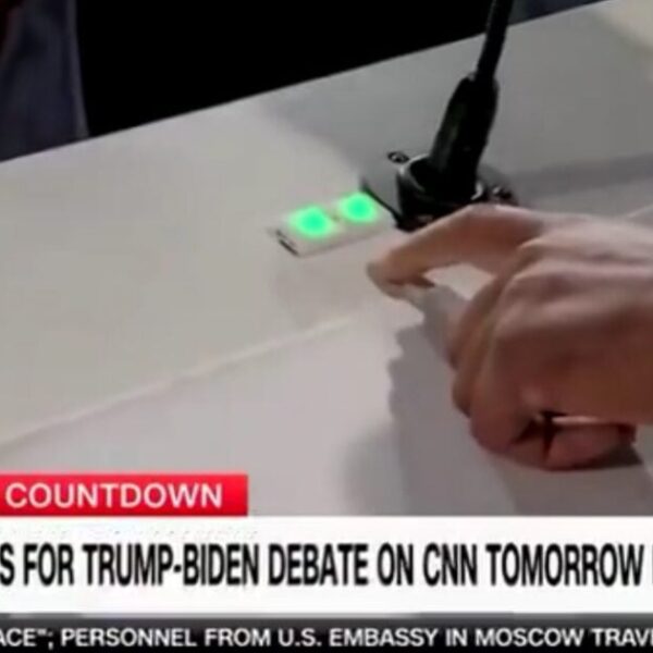WATCH: CNN Demonstrates How They’ll Mute Trump’s Microphone During Debate | The…