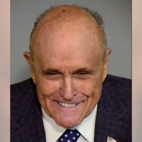 Rudy Giuliani Smirks in Mugshot in Arizona Alternate Electors Lawfare Case |…