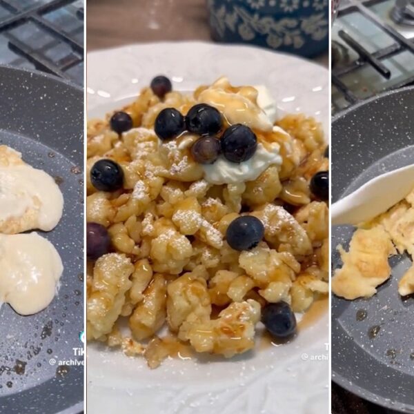 ‘Scrambled pancakes’ for breakfast causes viral commotion on TikTok