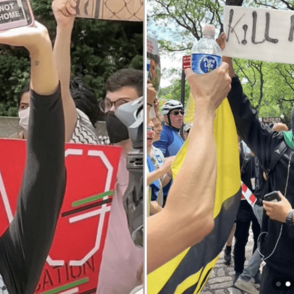 Sick: Masked Protestors Hold ‘Kill Hostages Now’ and ‘They’re Not Coming Home’…