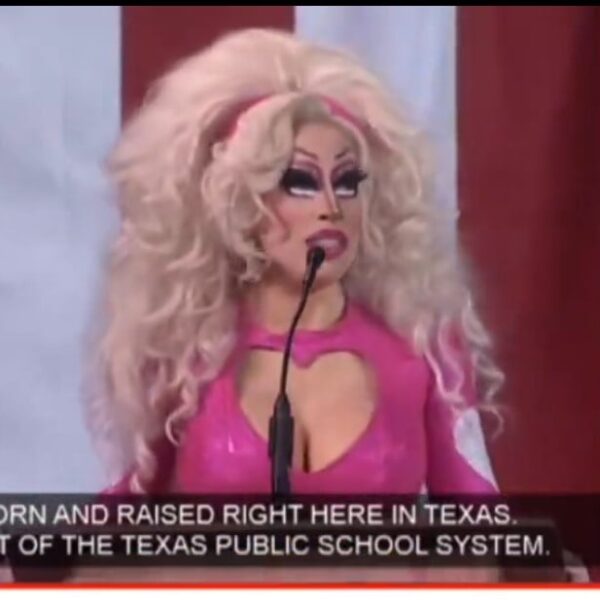 Deranged Drag Queen Speaks at Texas Democratic Convention, Pushes Trans Youth Propaganda…