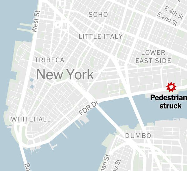Two Dead After Being Struck By Pickup Truck in Downtown Manhattan
