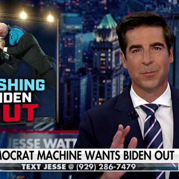 JESSE WATTERS: Biden is discovering out the Democrat machine is probably the…