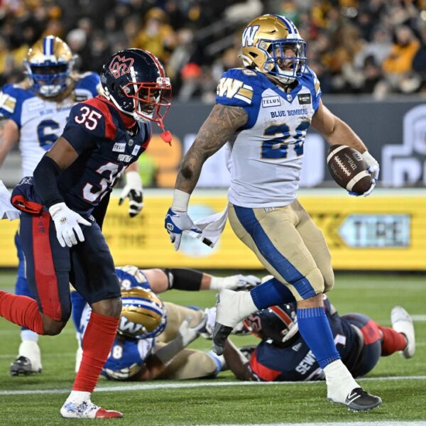 Rising Blue Bombers look to take down Roughriders