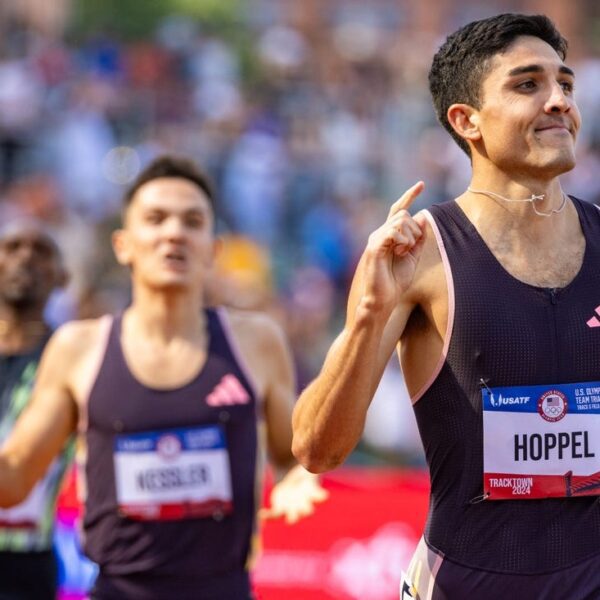 Bryce Hoppel headed again to Olympics due to 800m victory