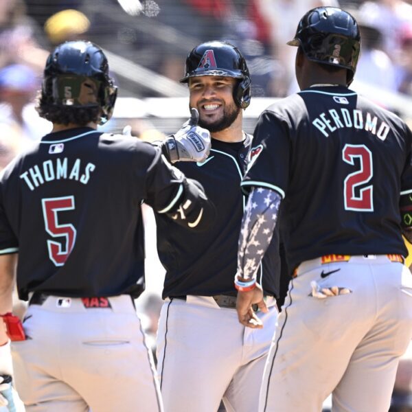 Red-hot Eugenio Suarez, D-backs go for sweep of Nats